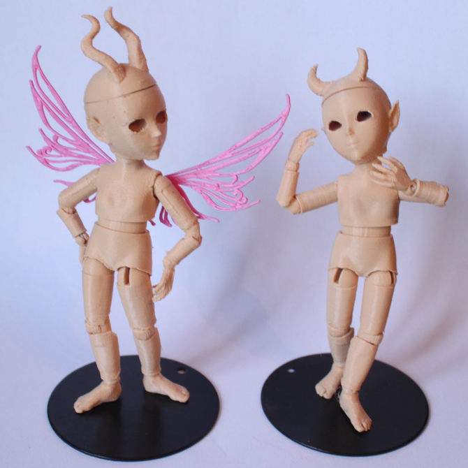 New 3D printed BJD – Ball Jointed Doll